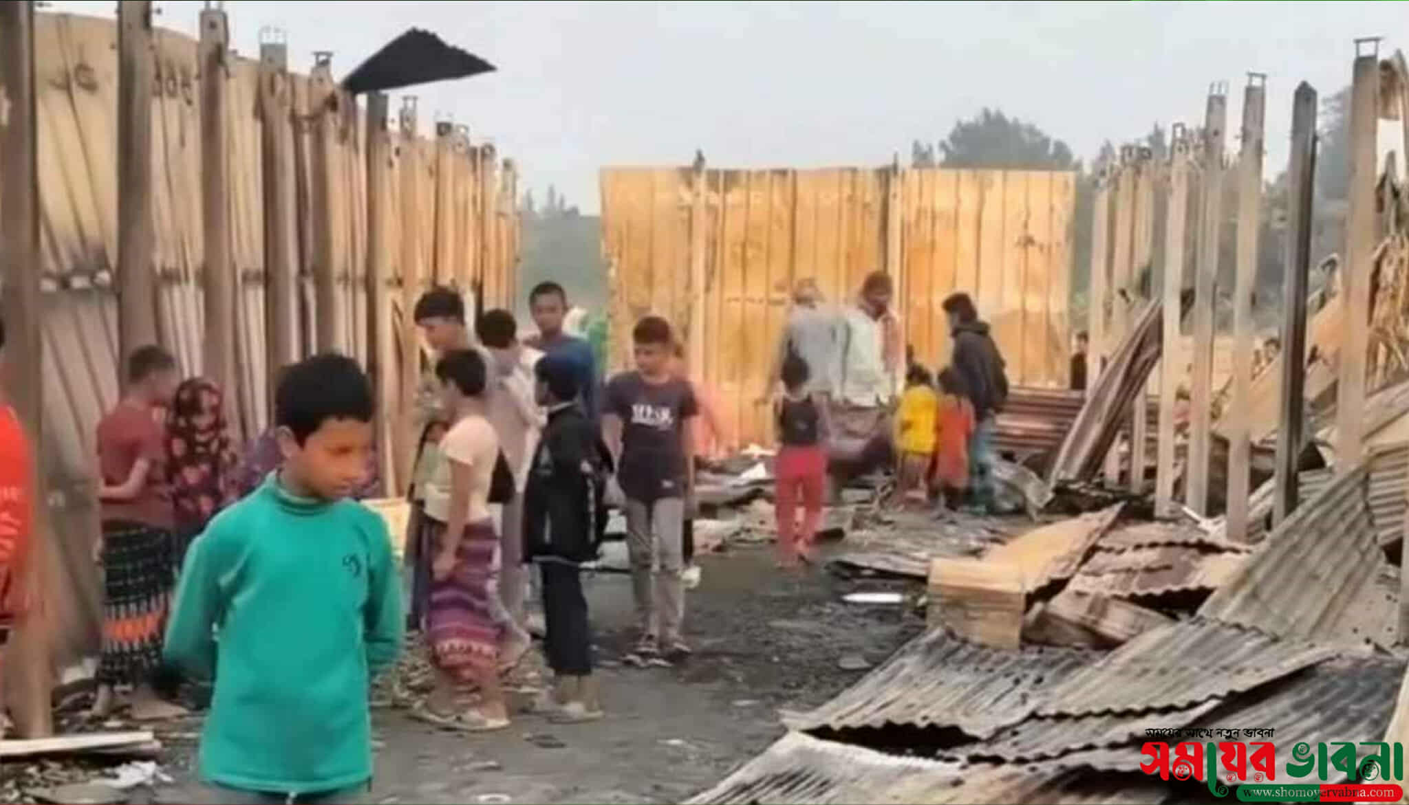 নোয়াখালীতে ছাত্রীকে নিয়ে যাওয়ার অভিযোগ, মাদরাসায় অগ্নিসংযোগ