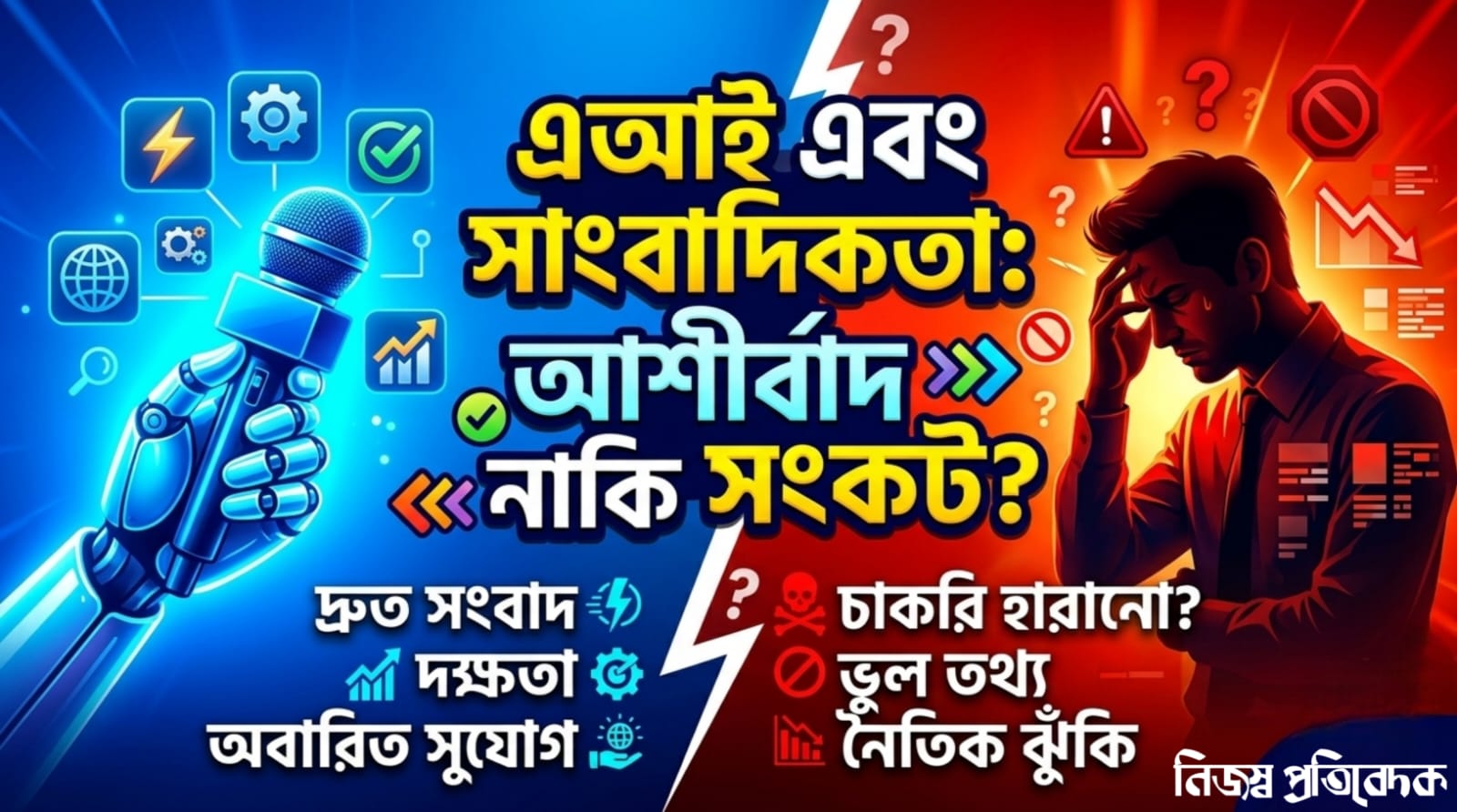 এআই এবং সাংবাদিকতার ভবিষ্যৎ: আশীর্বাদ নাকি নতুন সংকট?